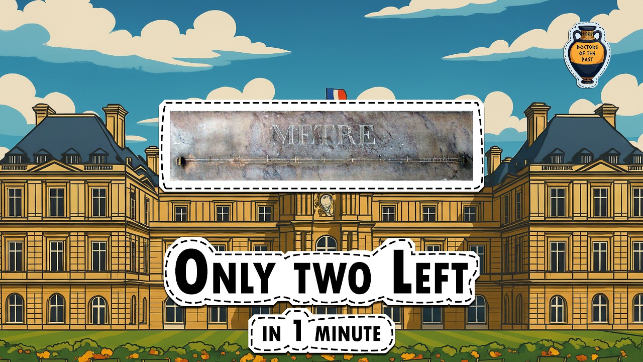 The Marble Meter Standards #history #frenchrevolution #metricsystem