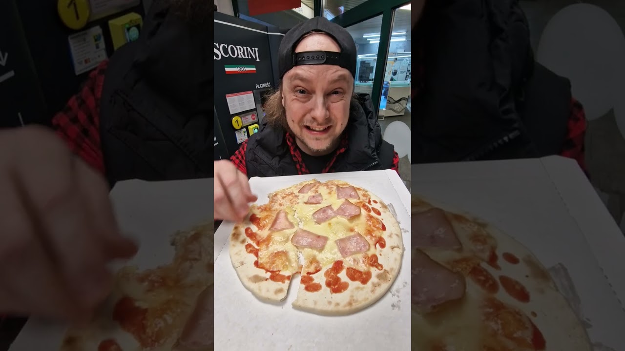PIERWSZY W POLSCE ROBOT ROBIĄCY PIZZĘ PIZZOMAT WARSZAWA - SPRAWDZAM JAK SMAKUJE