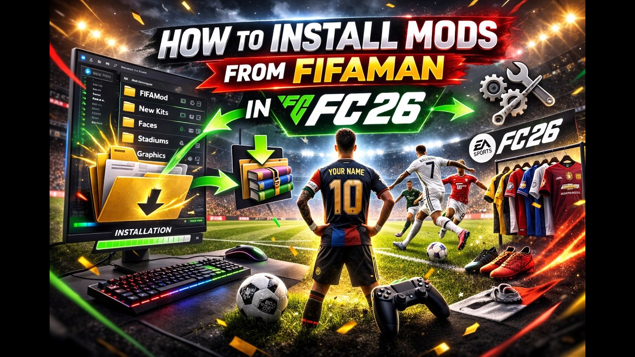 FIFAMAN Mod Installation Guide for FC26 After TU 1 4 1