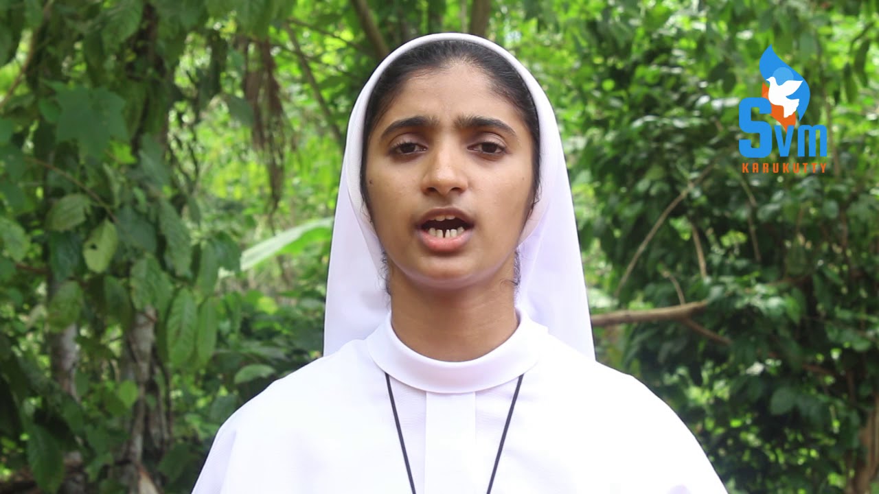 SVM - വിശുദ്ധരിലൂടെ  വിശുദ്ധ ക്ലാര sr  rani  georga  f c c