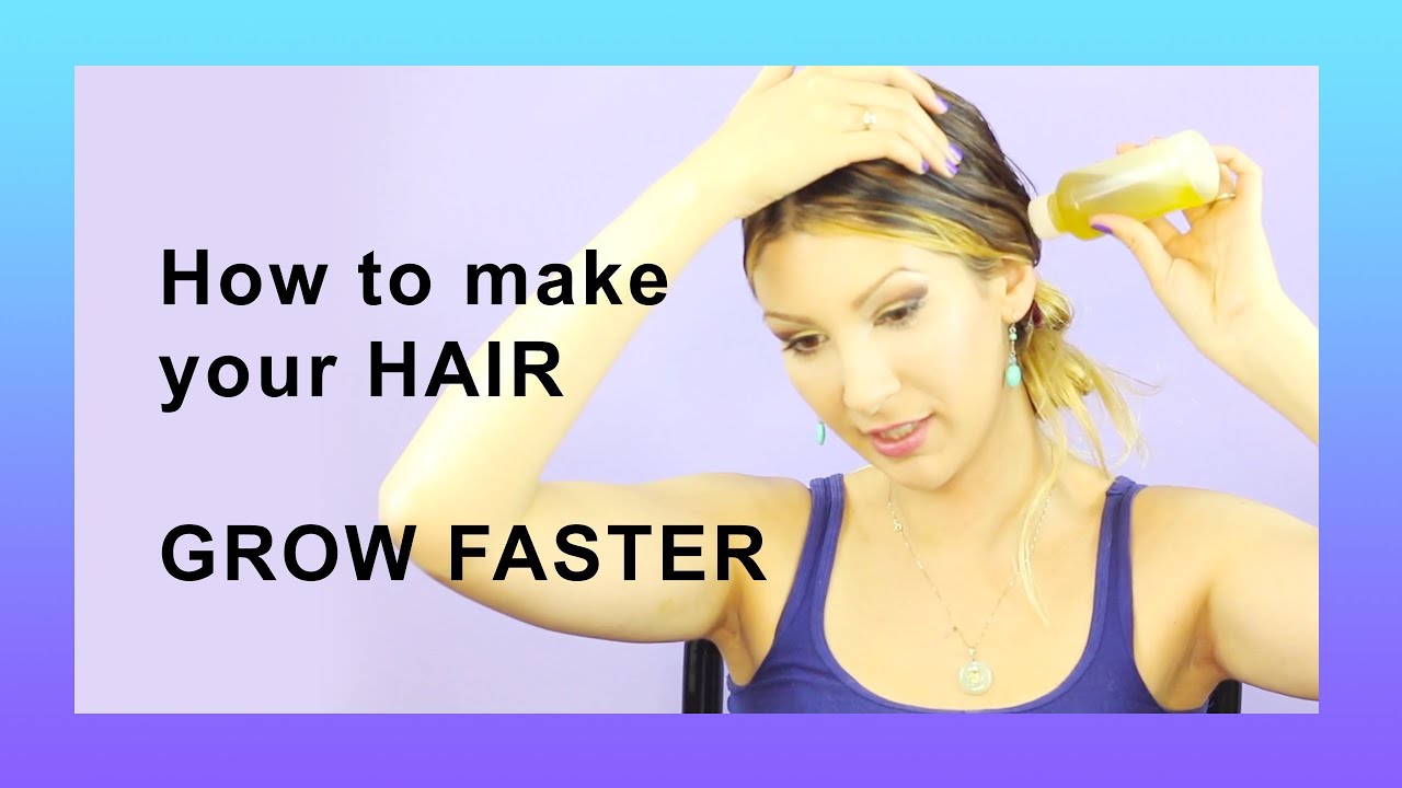 How to make your hair GROW FASTER