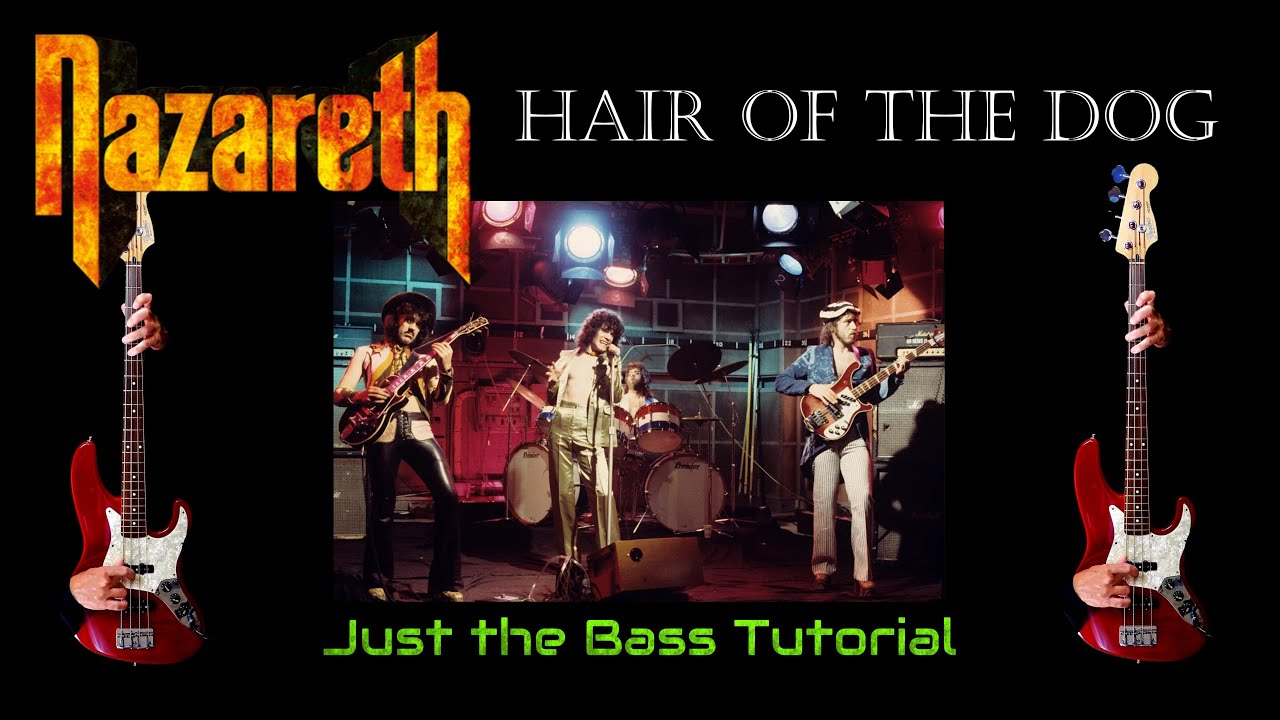 Hair of the Dog @NAZARETH #basscover #basslessons #boostedbass #bassist