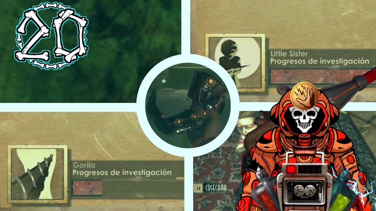 NUESTRAS PRIMERAS COSECHAS E INVESTIGACIONES A TOPE | BIOSHOCK I | CAP.20 | Gameplay Español