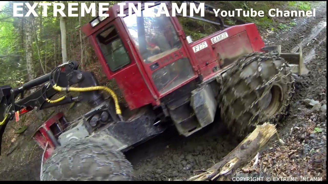 KOMAX F 175  MONTÉE A LA PINCE 💖 💖 💖.💖 💖. SLIPS A LOT IMPOSSIBLE TO CLIMB      EXTRÊME INEAMM