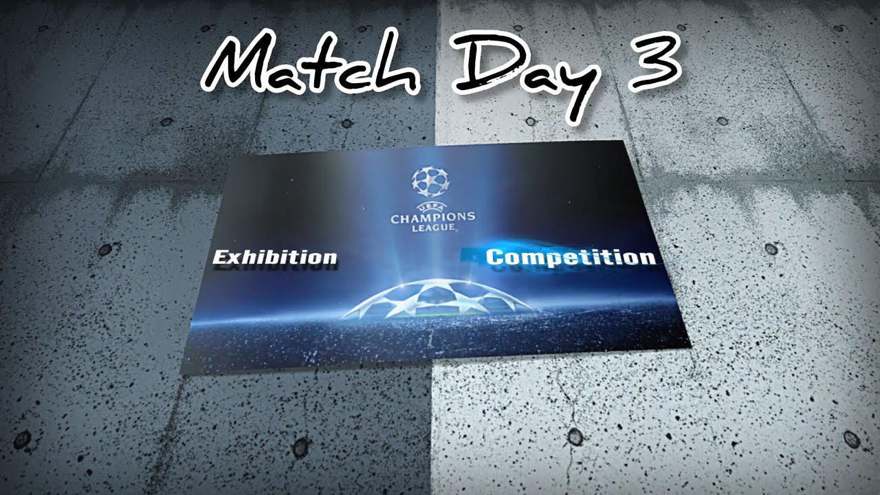 MATCH DAY 3 UCL - PES 2010 PC