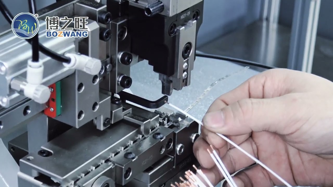 BZW-2.5TS BOZWANG Mesa Type Servo Terminal Crimping Machine Cable Lug Pressing Machine