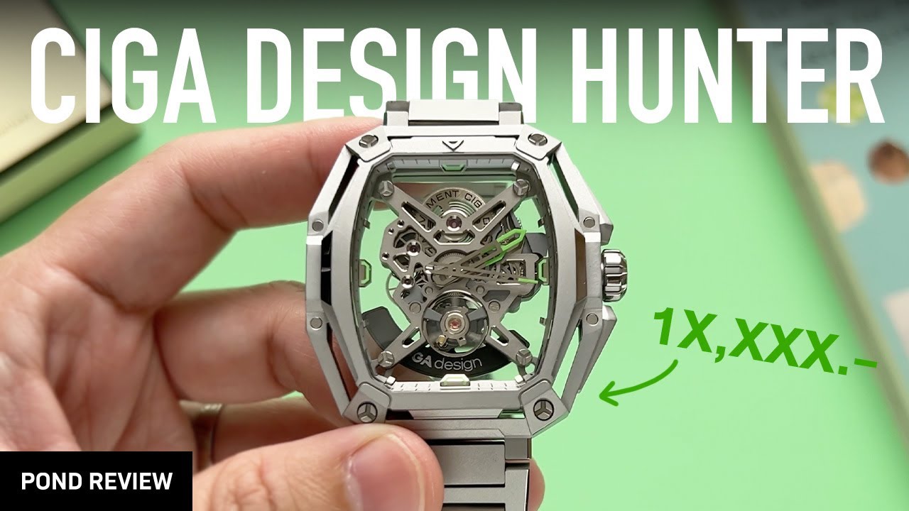 นาฬิกาที่ดูยังไงก็หลักแสน! CIGA Design Hunter