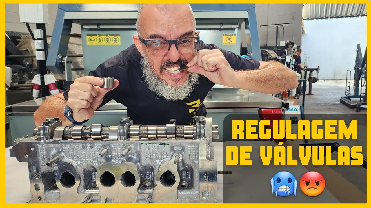 REGULAGEM DE VÁLVULAS DO CABEÇOTE!!! 😡🥶 PRECISA TROCAR AS PASTILHAS DE REGULAGEM??