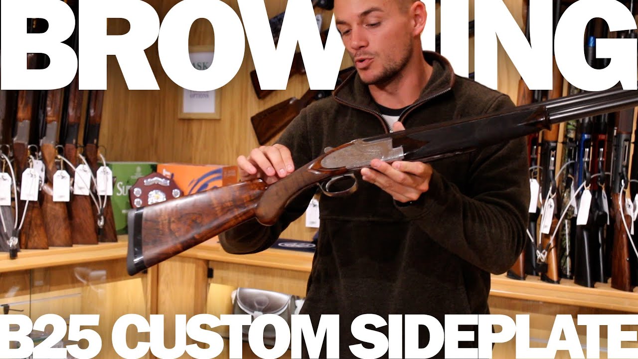 Browning B25 Custom Sideplate