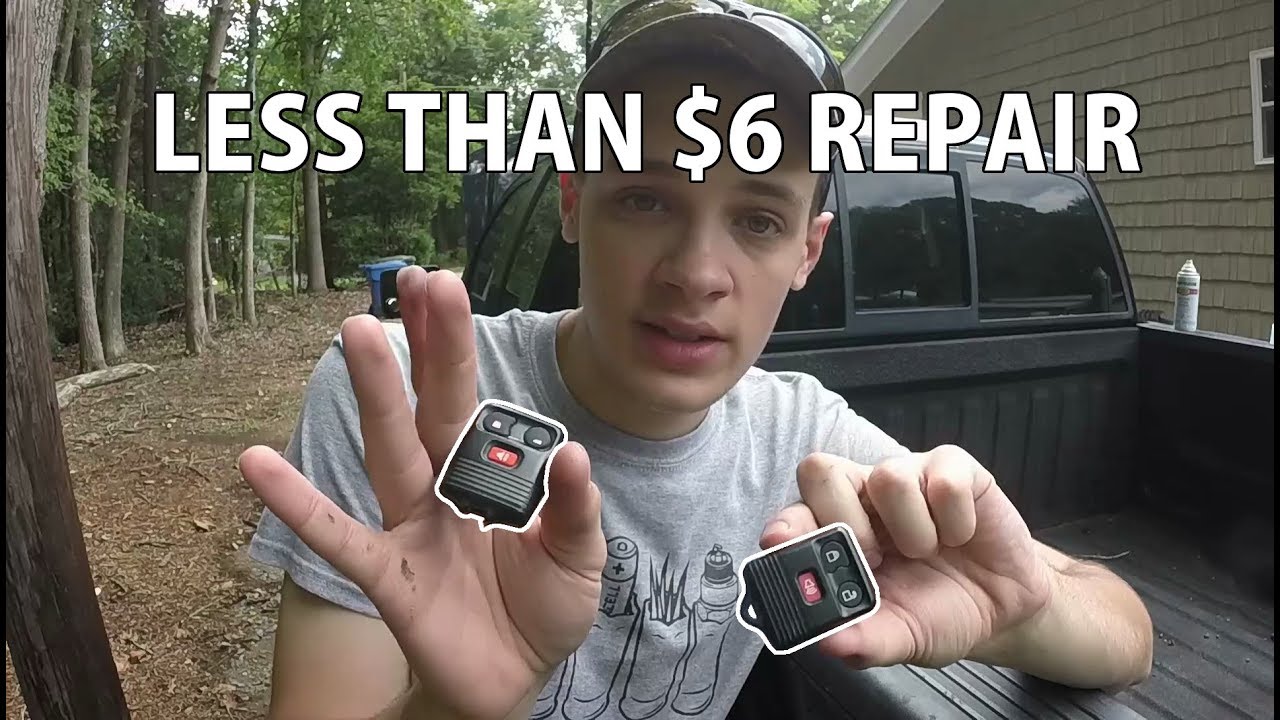 Как починить сломанный корпус брелока — недорогой автомобильный лайфхак