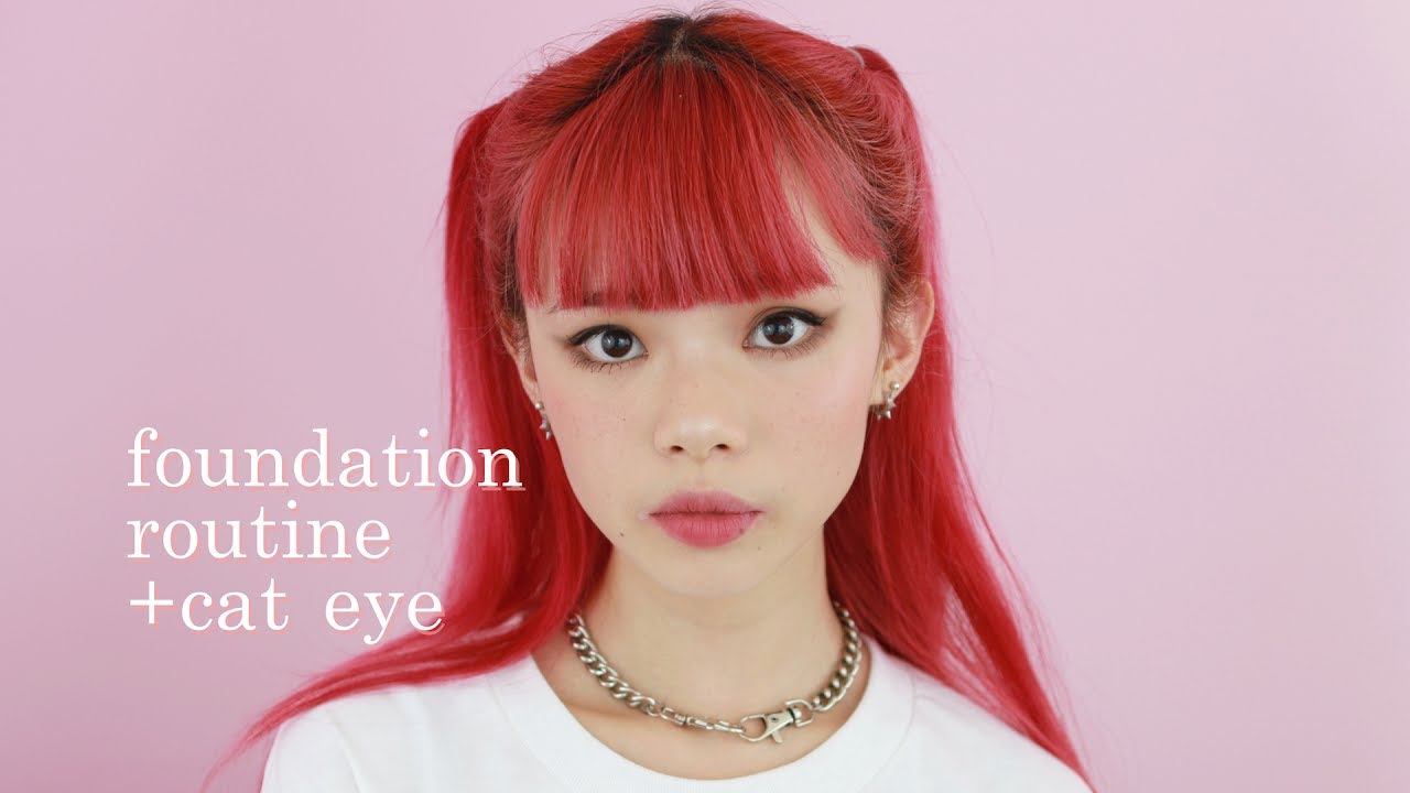 ❤️ my updated foundation routine + easy every day smoked cat eye ❤️