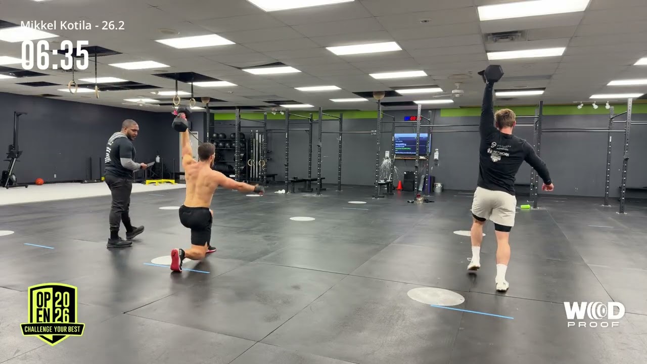Mikkel Kotila CrossFit Open 26.2