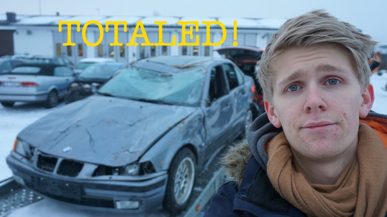 Возвращаем домой разбитый BMW E36. Он на ходу!
