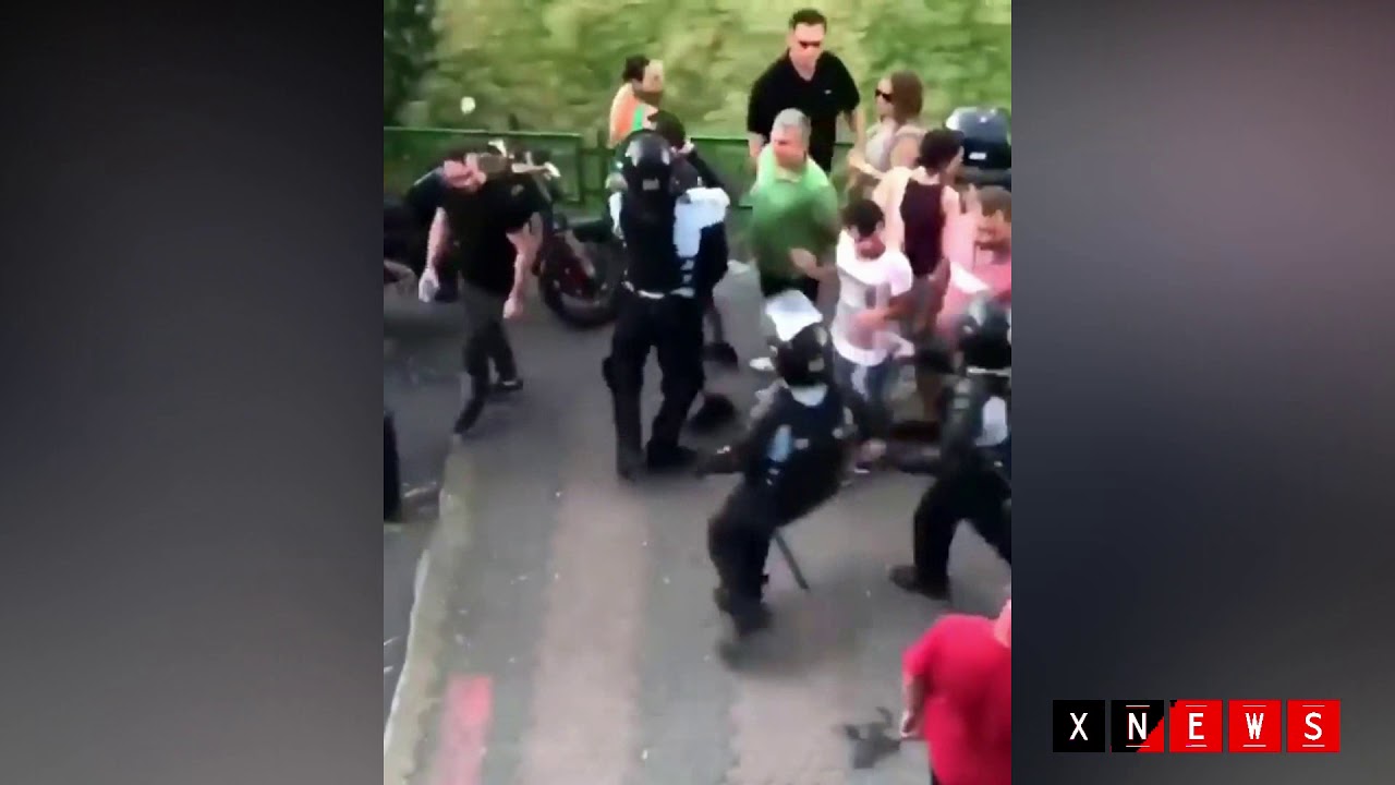 WATCH: Romania's anti-government protest is wild...wait till the end