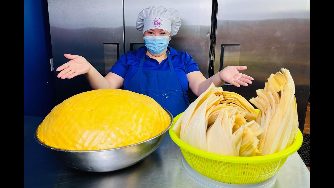 Masa para tamales y como congelarlos