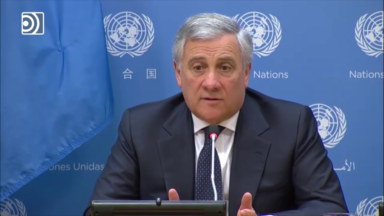 Tajani a Puigdemont, en español: 
