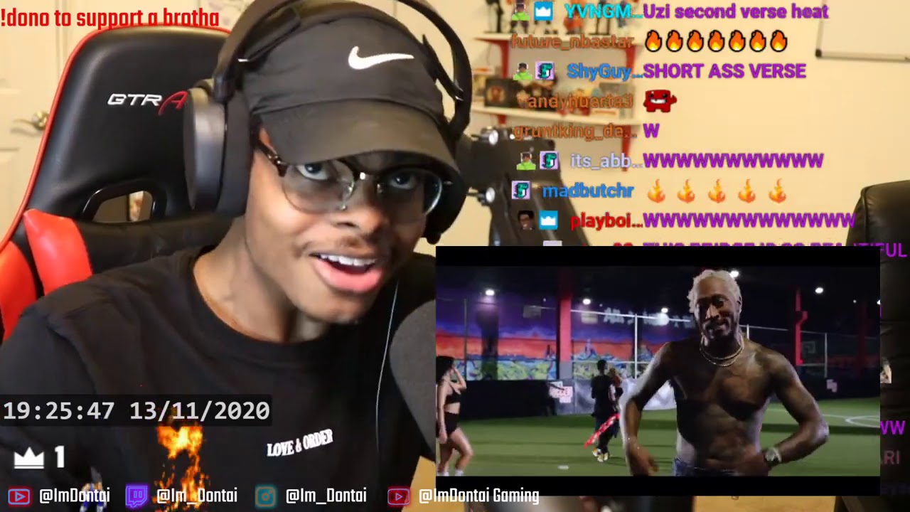 ImDontai Reacts Tp Future & Uzi Music Video !!!