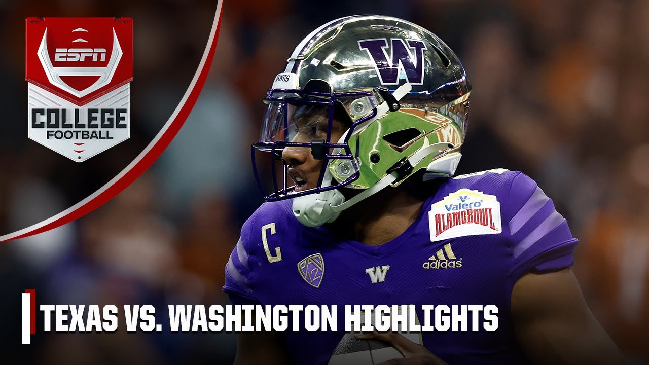 Alamo Bowl: Texas Longhorns vs. Washington Huskies | Full Game Highlights
