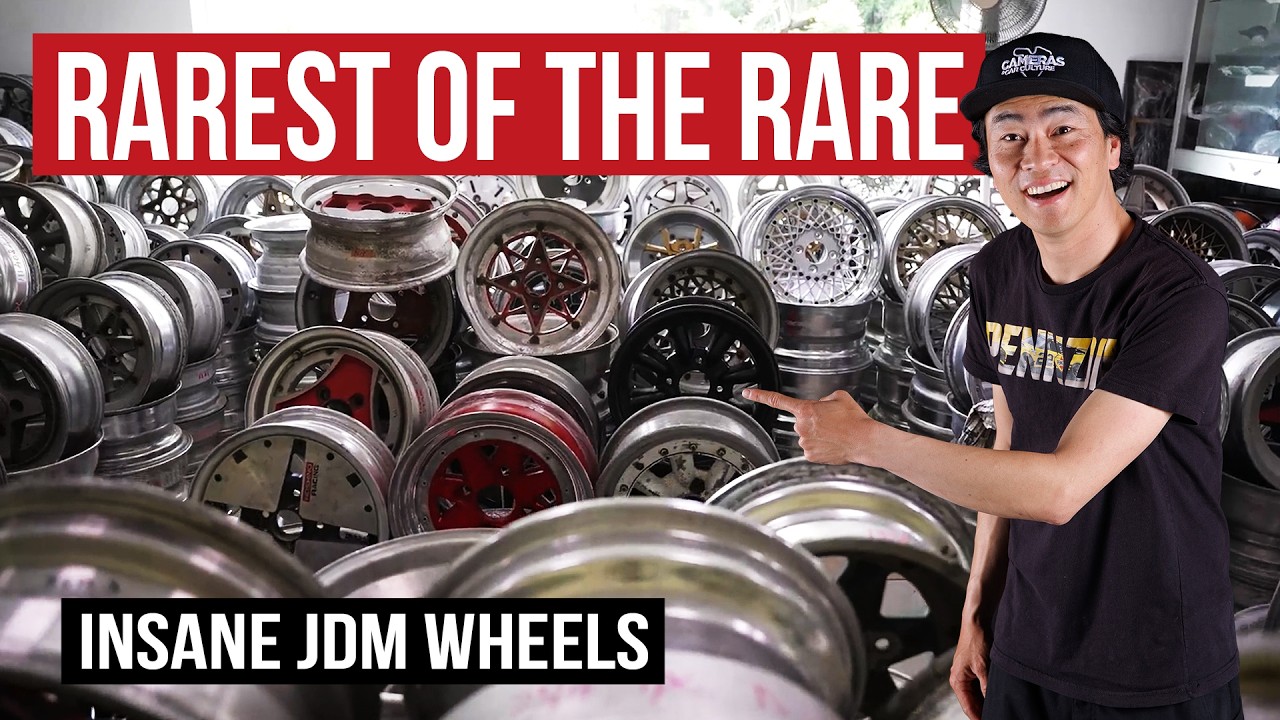 I Accidentally Found The Most Insane JDM Wheel Collection