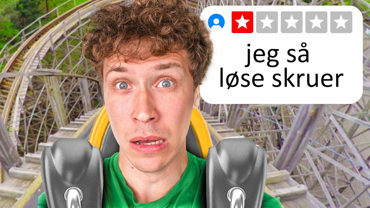 Rangerer alle karusellene på Tusenfryd