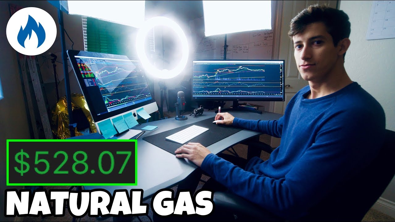 $500 Profit In 1 Hour Trading Natural Gas Report