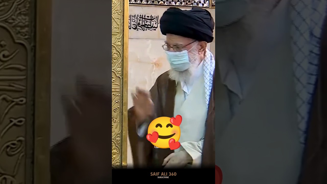 Iran Leader Ayatollah Ali Khamenei Latest Global Update #islamicnaat #islamicreminder #fyp #short