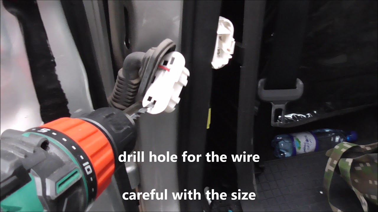 toyota auris rear door speaker DiY