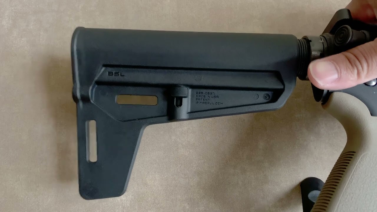 ATF compliant AR Pistol Brace| Magpul BSL | Now Banned as 2023