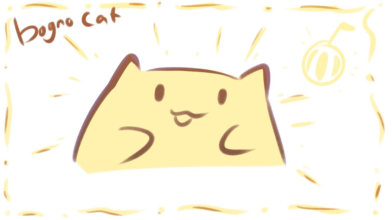 bogno cat - hello happy world edition
