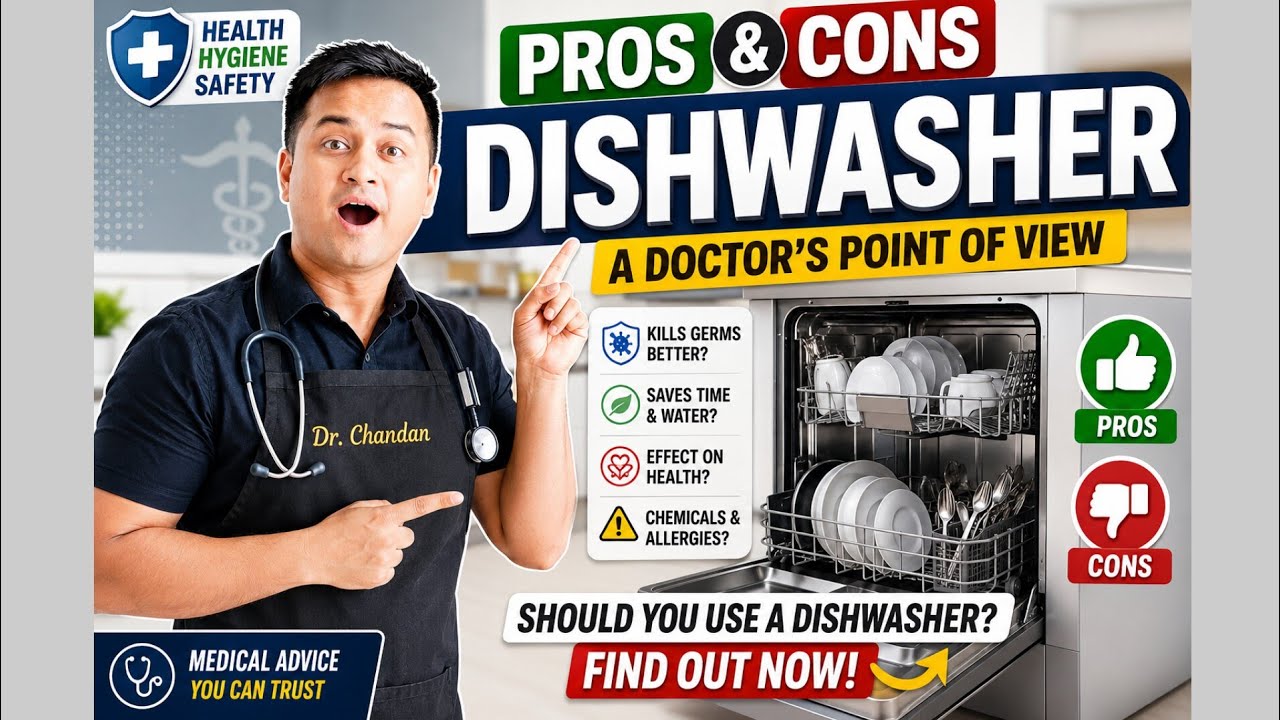 How a Dishwasher Changes Your Life. Voltas Beko Dishwasher. Doctors perspective.