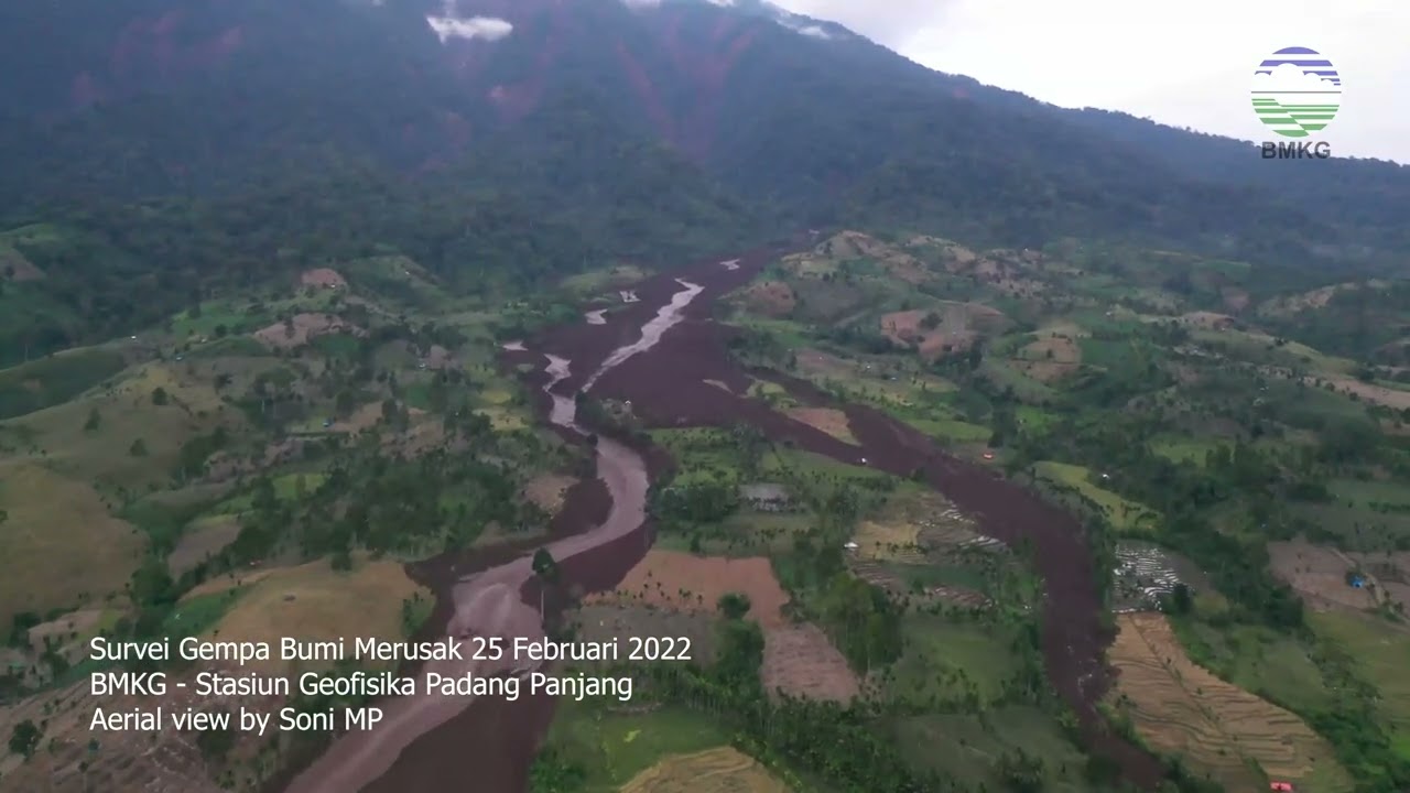 250222 (Aerial) Survei Gempa Bumi Merusak BMKG - Malampah, Tigo Nagari, Kab. Pasaman