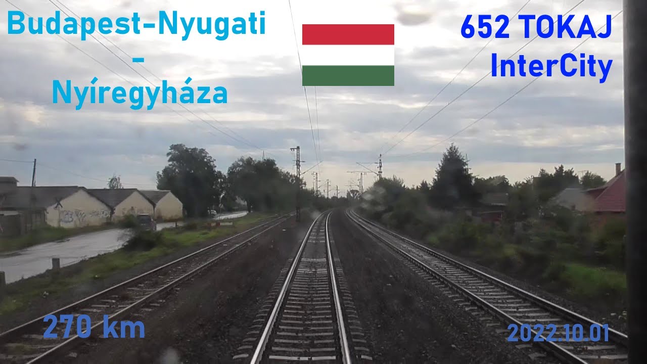 Route Budapest.Nyugati-Szolnok-Debrecen-Nyíregyháza, 652 TOKAJ IC (BudapestNyugati-BudapestKeleti)