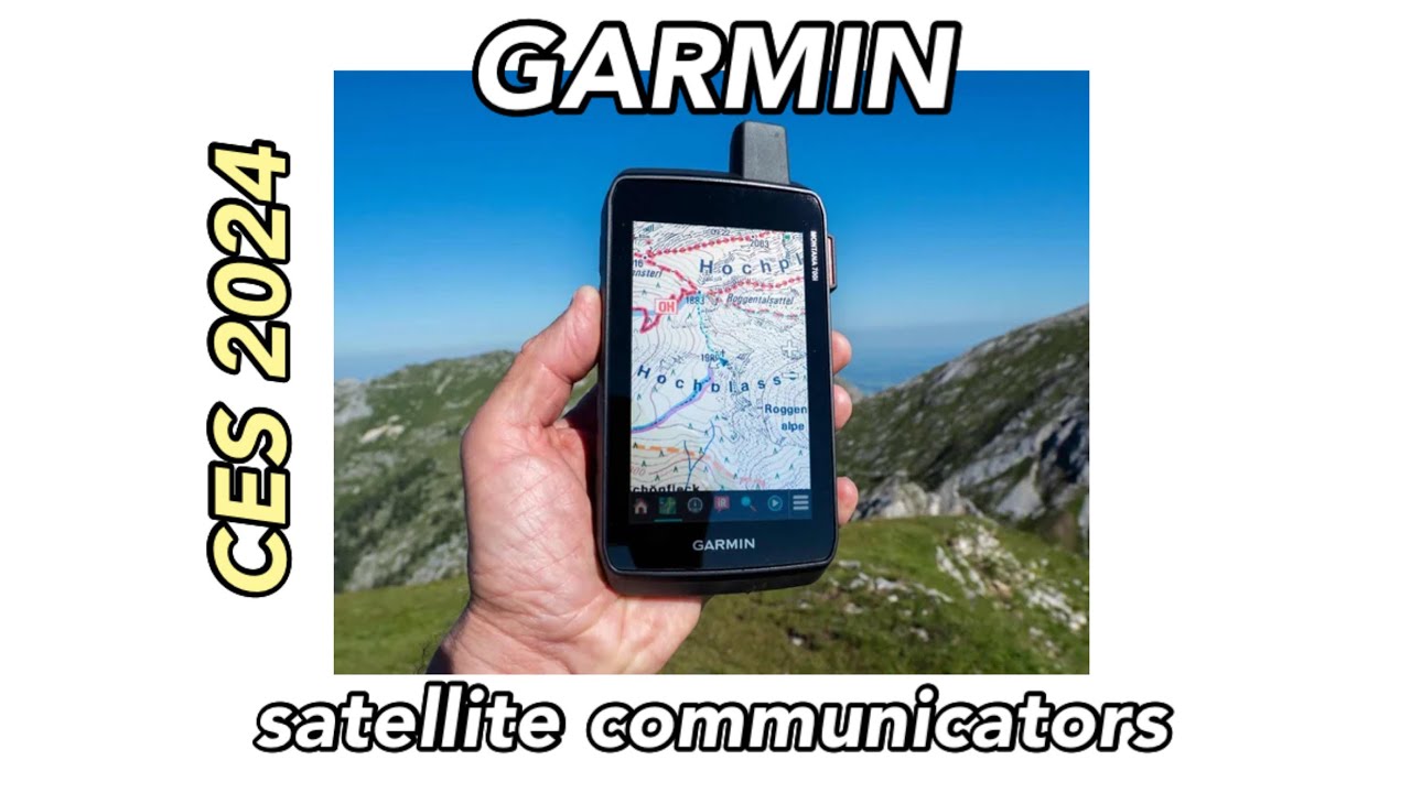 Garmin in-reach satellite communicators at CES 224
