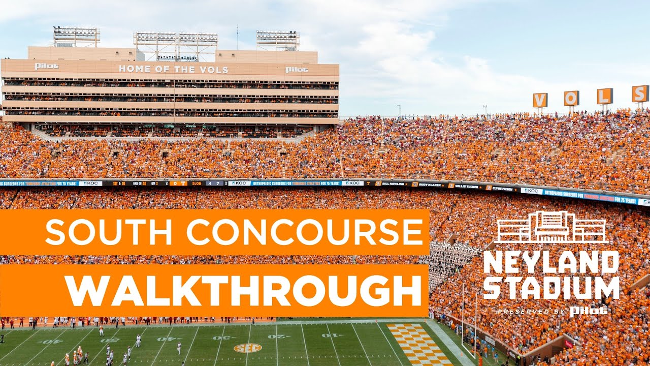 Neyland Stadium South Concourse Walk Through With Danny White & Donde Plowman