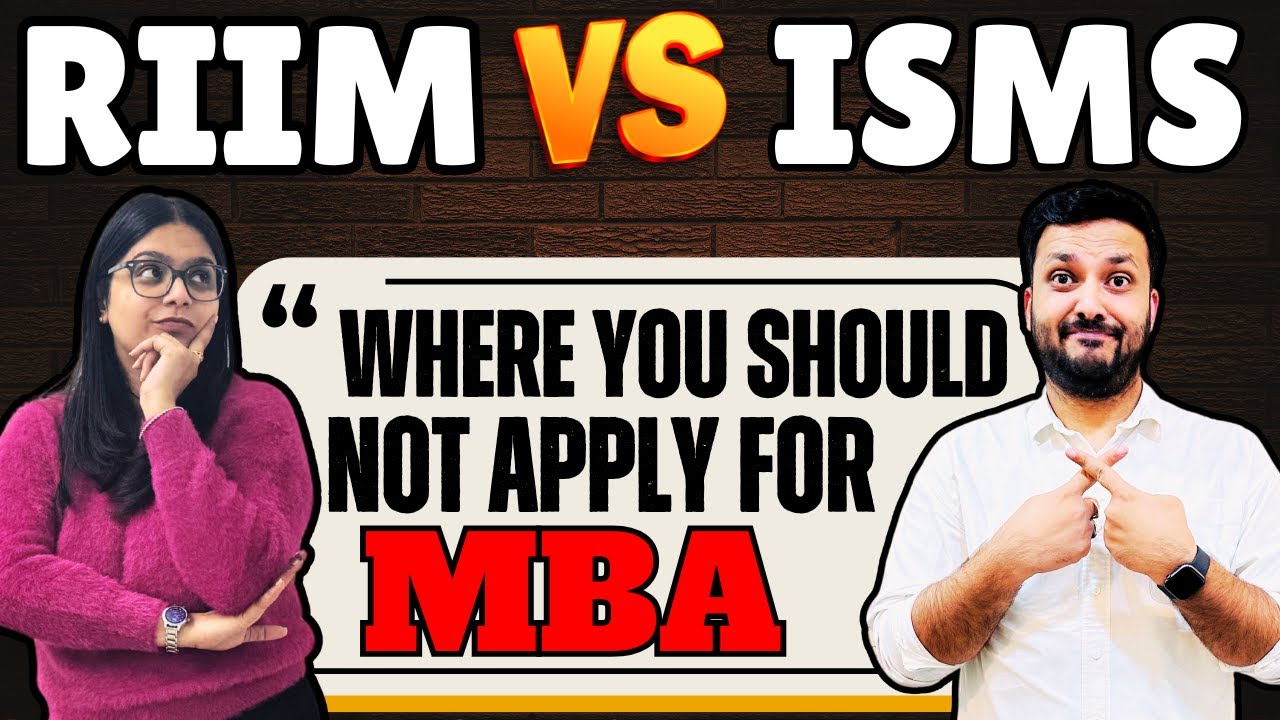 ISMS vs RIIM &ndash; Fee, Admission & Placement Details Revealed! | MBA/PGDM 2025
