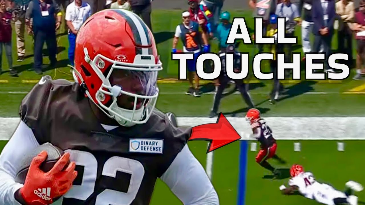 Dylan Sampson Full NFL Debut Highlights | Every Run and Catch Vs Bengals Week 1