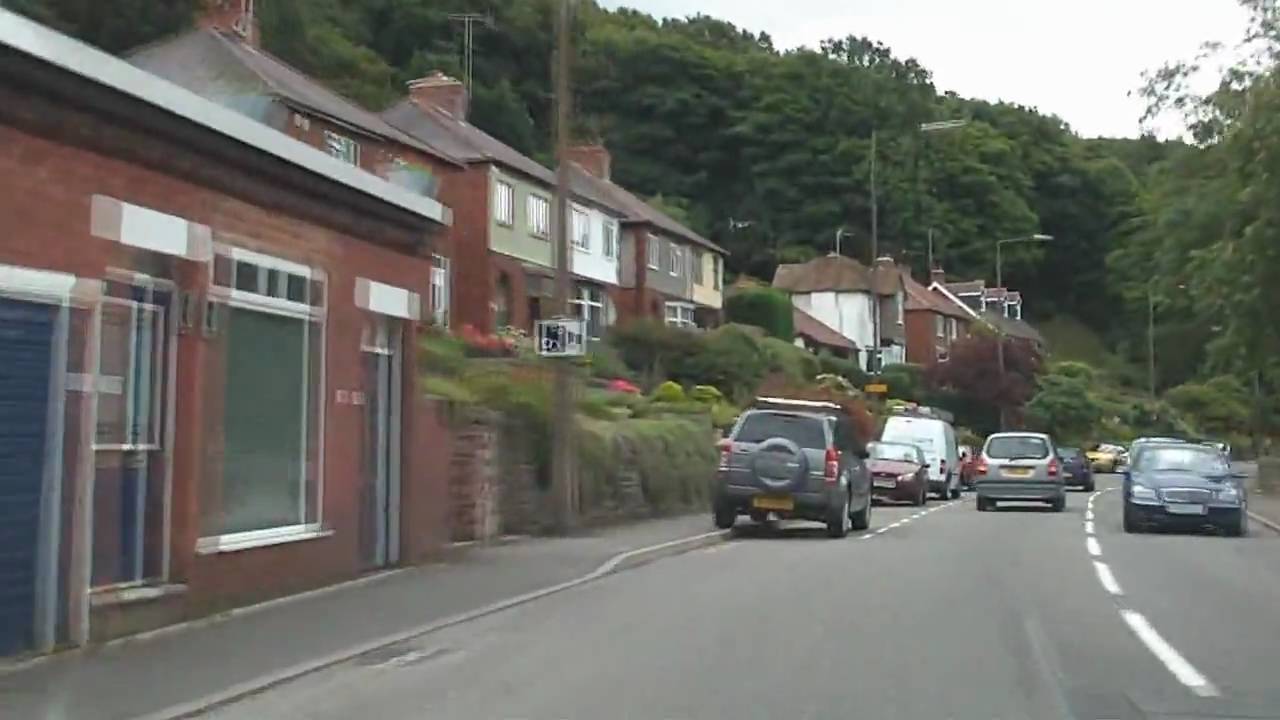 Ripley, Sawmills, Ambergate, Belper, Milford. Derbyshire by car in HD