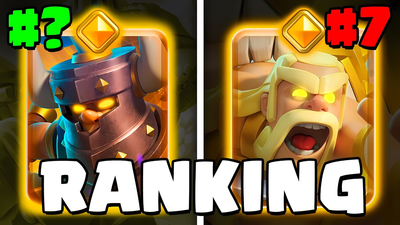 Ranking ALL 11 Heroes From WORST to BEST in Clash Royale!