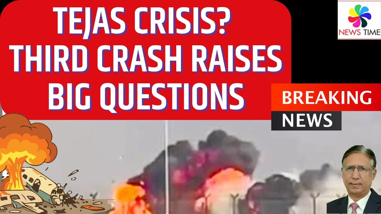 Another Flying Coffin: 3rd Tejas Crash in 2 Year, What's Wrong with India's Fighter Tejas Fleet
