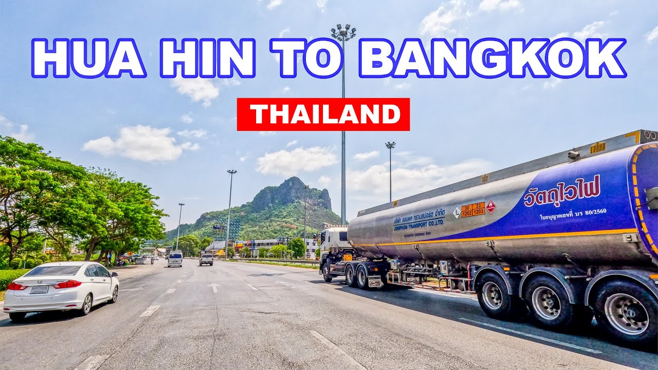 Driving In Thailand Highway | From Hua Hin To Bangkok 🇹🇭🛣️🚘