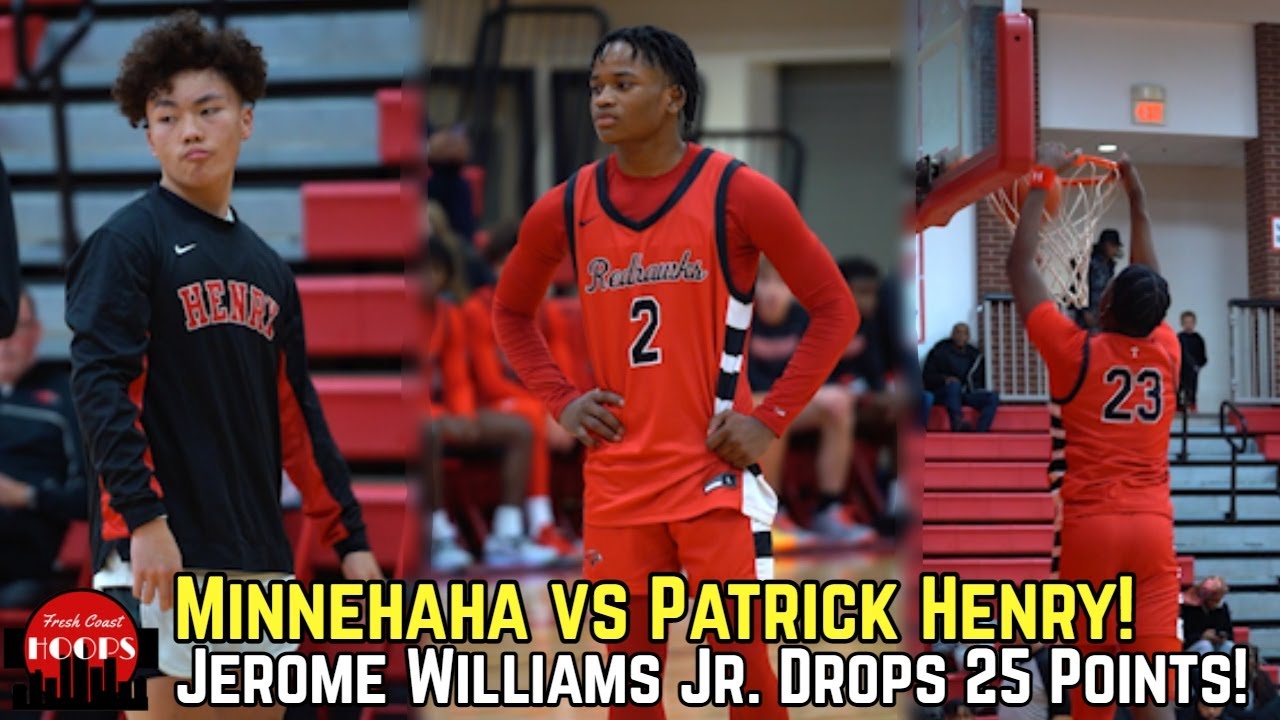 Minnehaha Shows Out Against Patrick Henry! Jerome Williams Jr Drops 25!