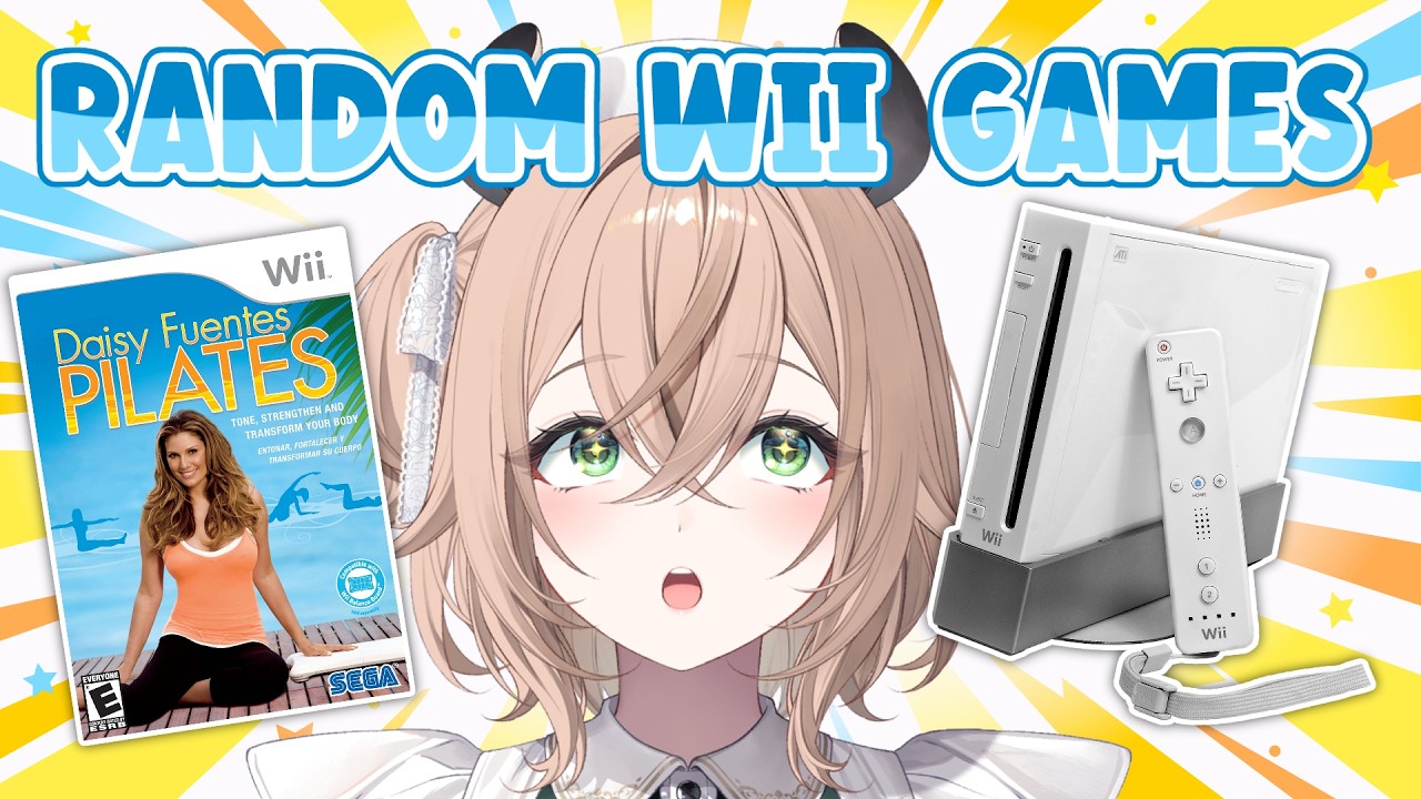 【Random Wii Games】 Spin the wheel → play the game!
