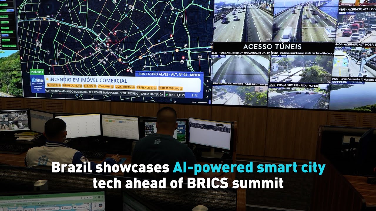Brazil showcases AI-powered smart city tech ahead of BRICS summit