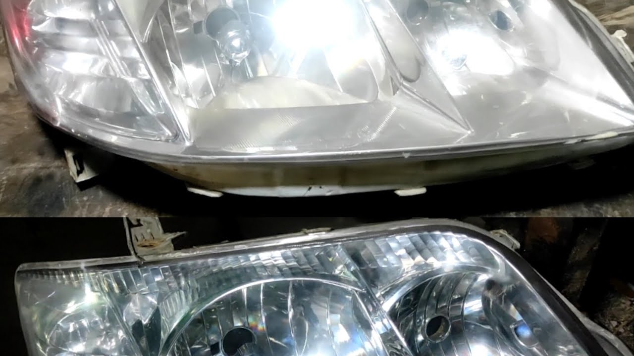 গাড়ির হেড লাইট ওয়াস Car headlight washer