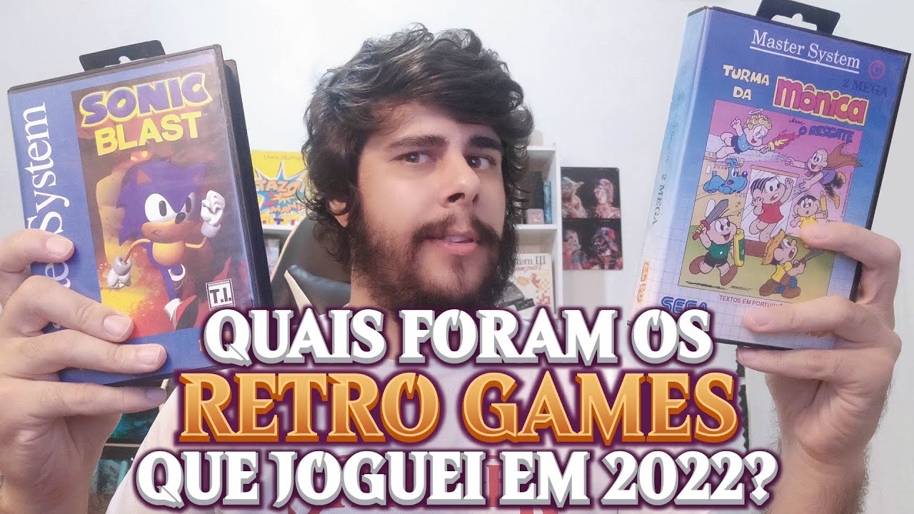 Os retro games que joguei em 2022