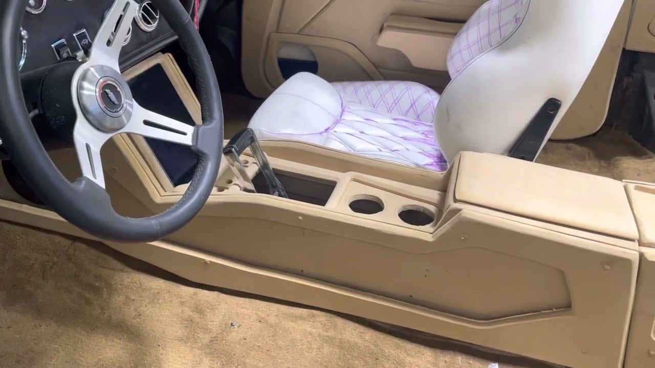 1972 Chevelle custom console door and rear panels done by me
