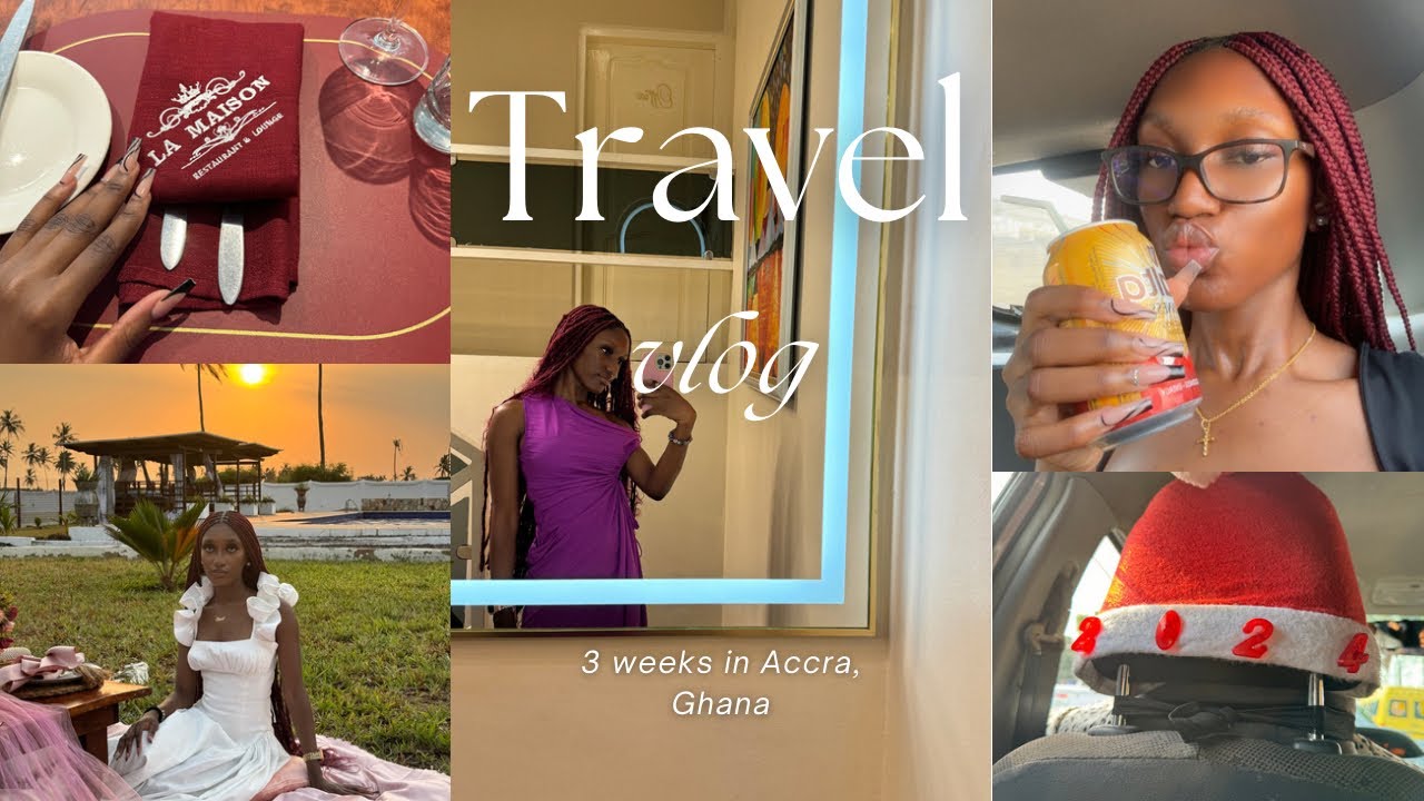 VLOG: 3 WEEKS IN ACCRA + WEEKEND GATEWAY + CANDID MOMENTS + CAMP