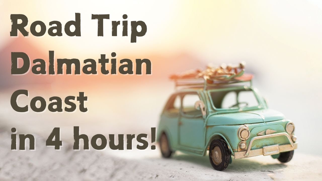 Balkan Road Trip | Summer 2024 – Dalmatian Coast Speed X9 | 4K Real Time 🚗