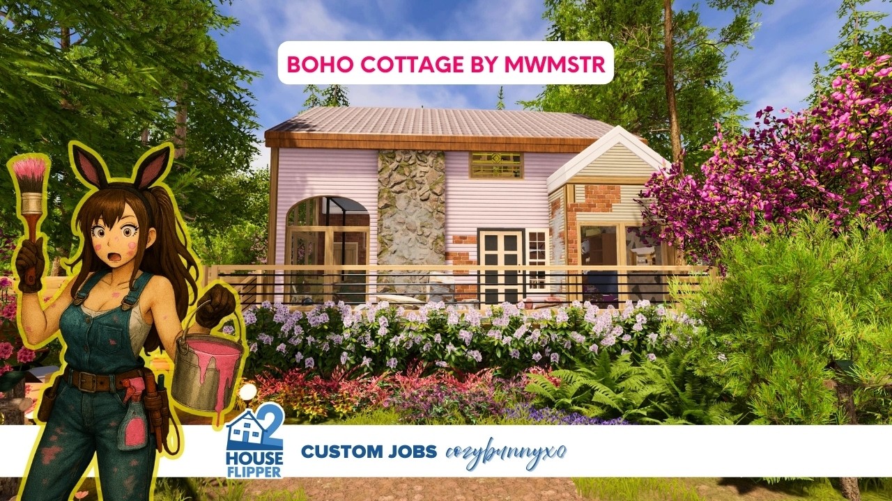 House Flipper 2 | Boho Cottage | Custom Job