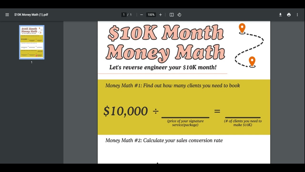 How To Reverse Engineer Your First $10K Month As a Service Provider/Freelancer/Coach